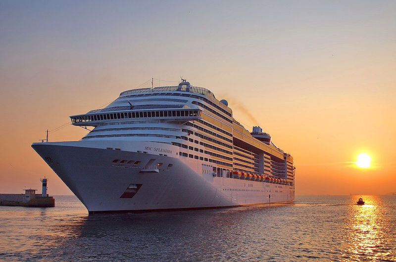 Круизный лайнер MSC Splendida
