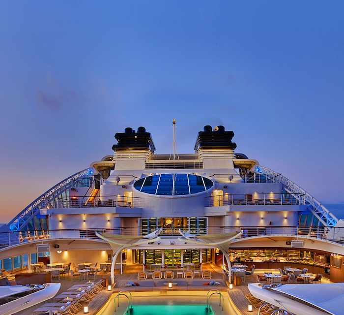 Круизный лайнер Seabourn Ovation