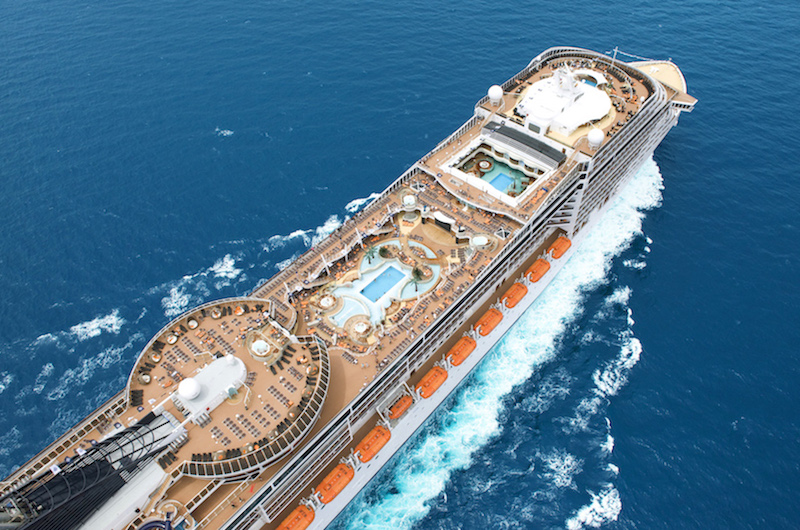 Круизный лайнер MSC Splendida