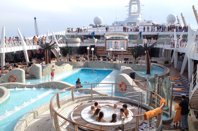 Круизный лайнер MSC Splendida