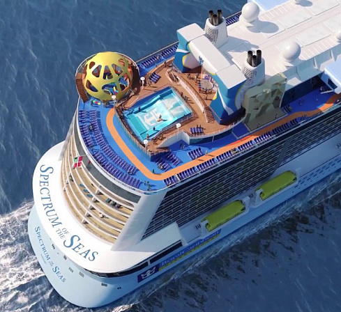 Круизный лайнер Spectrum of the Seas