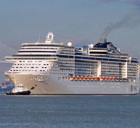 Круизный лайнер MSC Preziosa