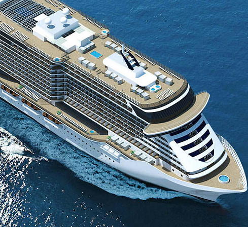 Круизный лайнер MSC Seaview